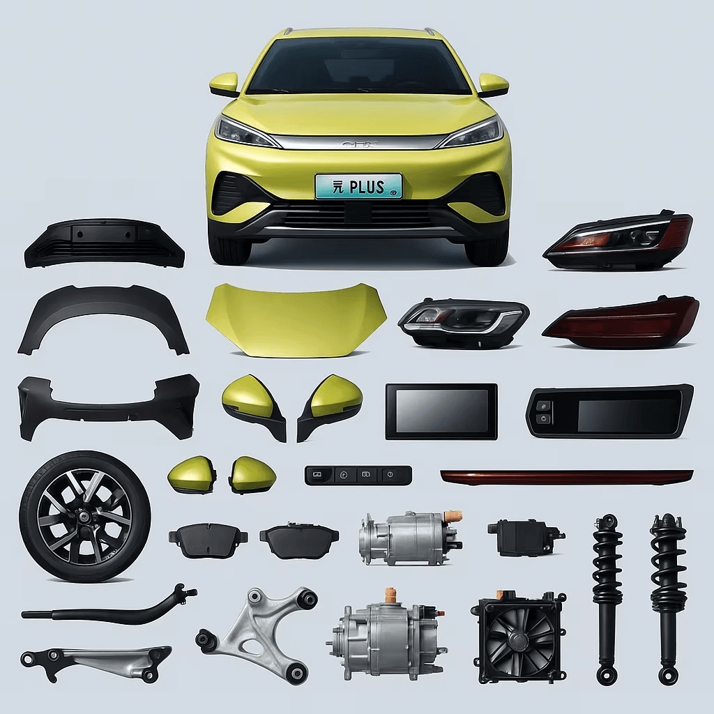 BYD Yuan Plus old bufer