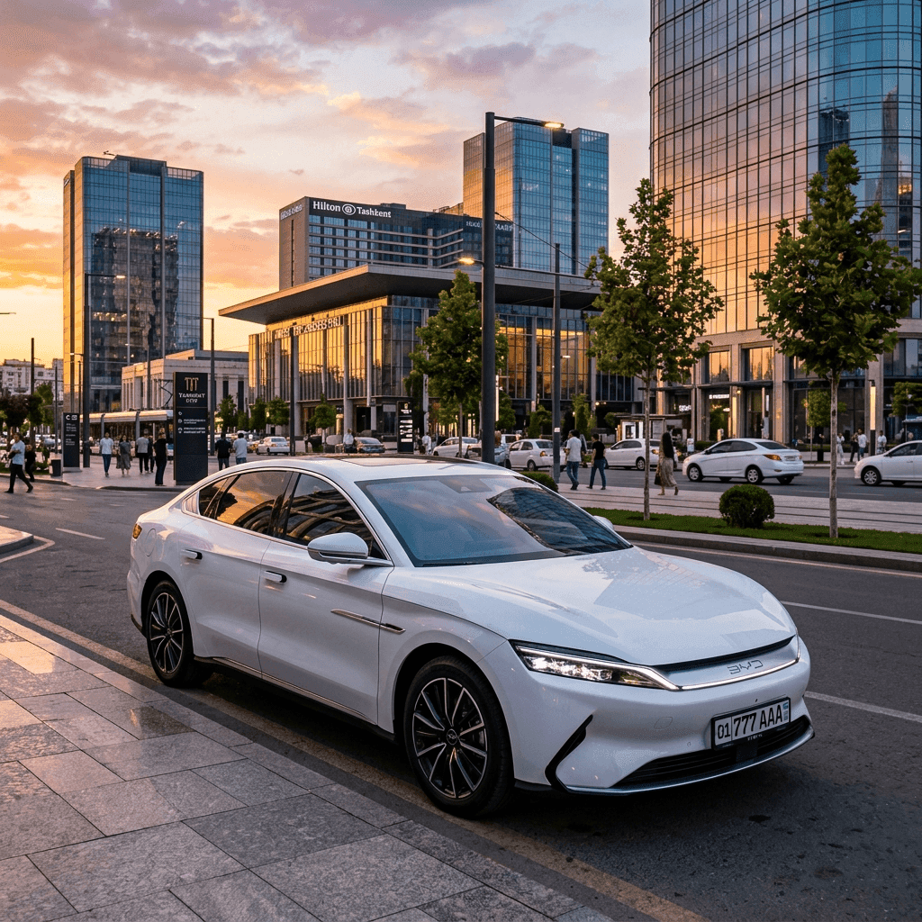 BYD Han EV: подробный обзор флагманского электроседана для Узбекистана
